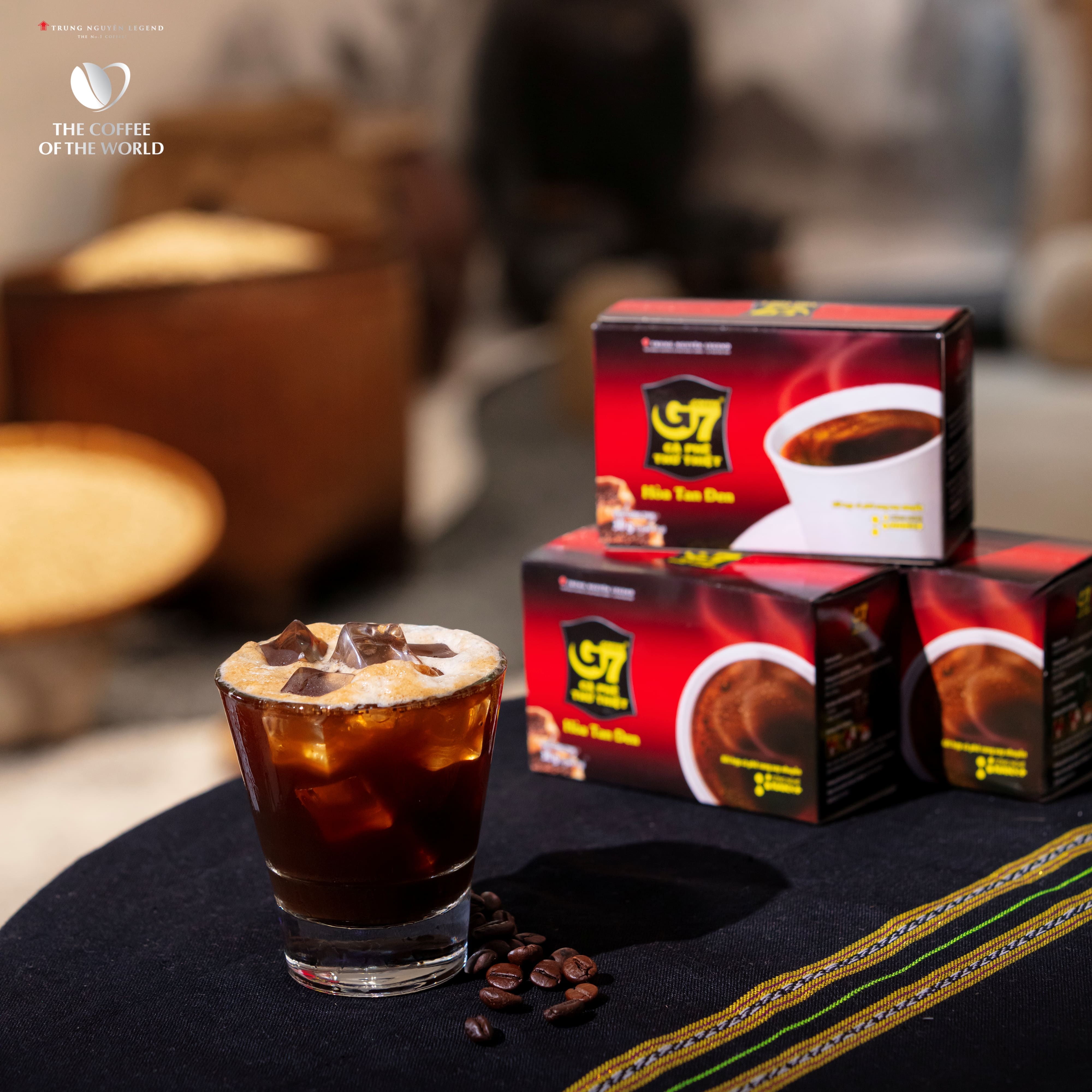 G7 Hoa Tan Den - Kopi Hitam Instan Premium Vietnam 4