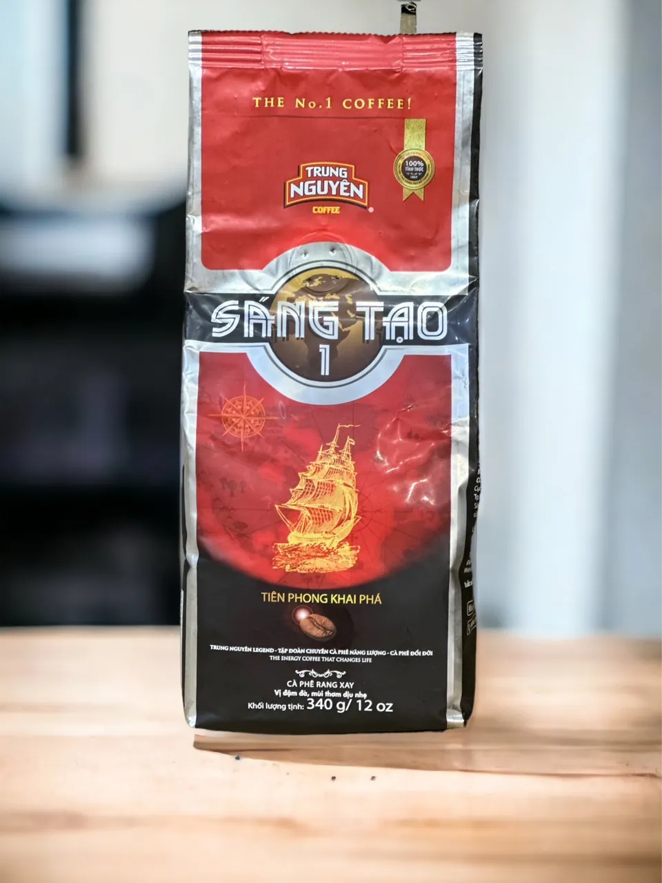 Trung Nguyen Kopi Sang Tao 1 - 340gr kopi bubuk giling premium vietnam